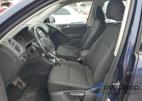 2013 Volkswagen Tiguan S из США, поврежденный, VIN WVGBV7AX3DW539578